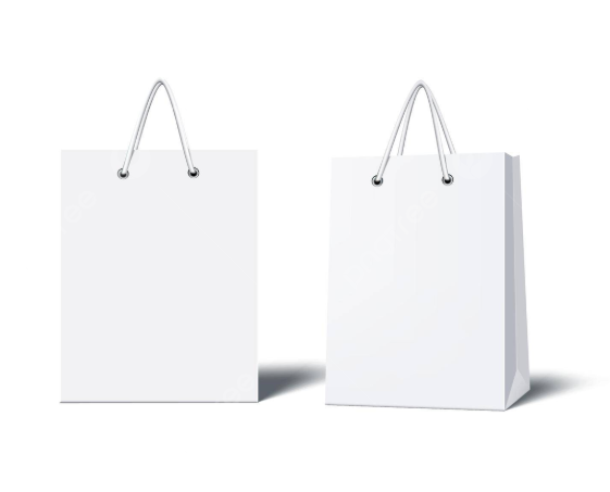 Premium White Paper Shopping Bag – Stylish & Durable